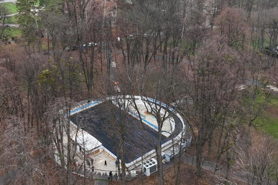Počele pripreme u Velikom parku- Uskoro Zima na Ilidži