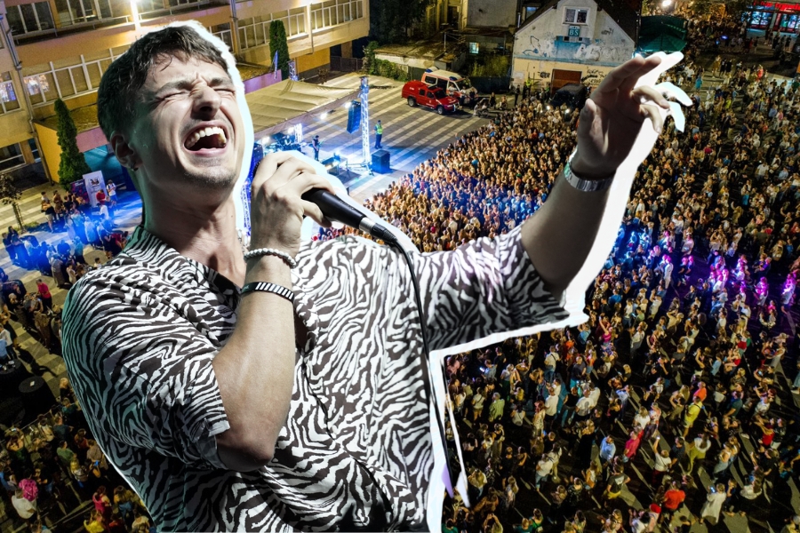 Adi Šoše na prepunom Centralnom trgu na Ilidži održao koncert