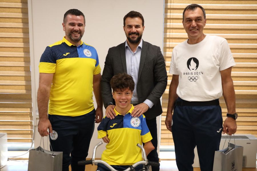 Ilidžanski šampioni: Načelnik Muzur ugostio osvajače paraolimpijskih medalja