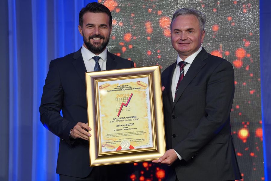 Načelnik Nermin Muzur proglašen "Evropskim najnačelnikom"