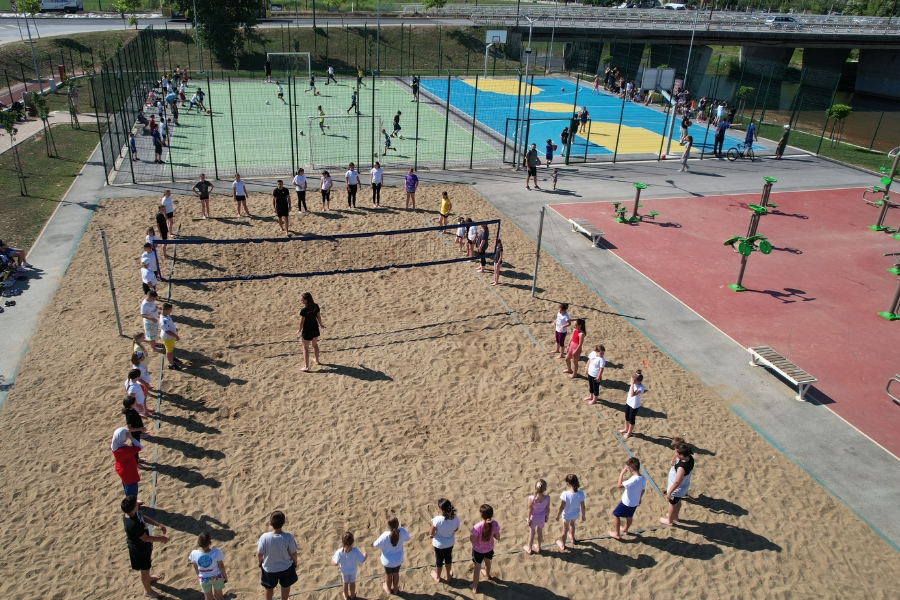 Projekt Općine Ilidža: Besplatna škola sporta prvog dana okupila 105 polaznika