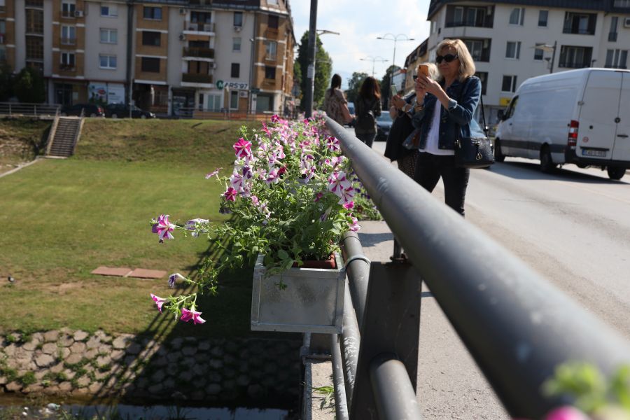 Sezonsko cvijeće oplemenilo ilidžanske mostove