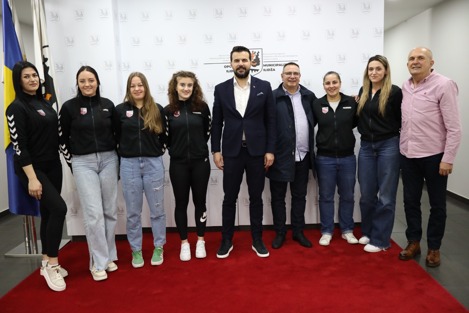 Novi član PLBiH - Općina Ilidža organizovala prijem za rukometašice Ilidže 