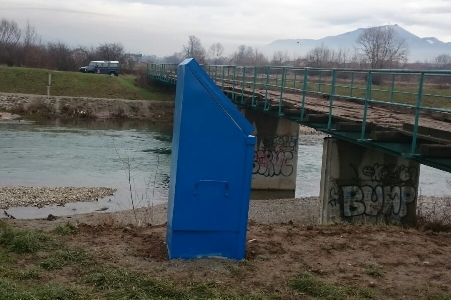 Novo mjerno mjesto instalirano na obali rijeke Bosne